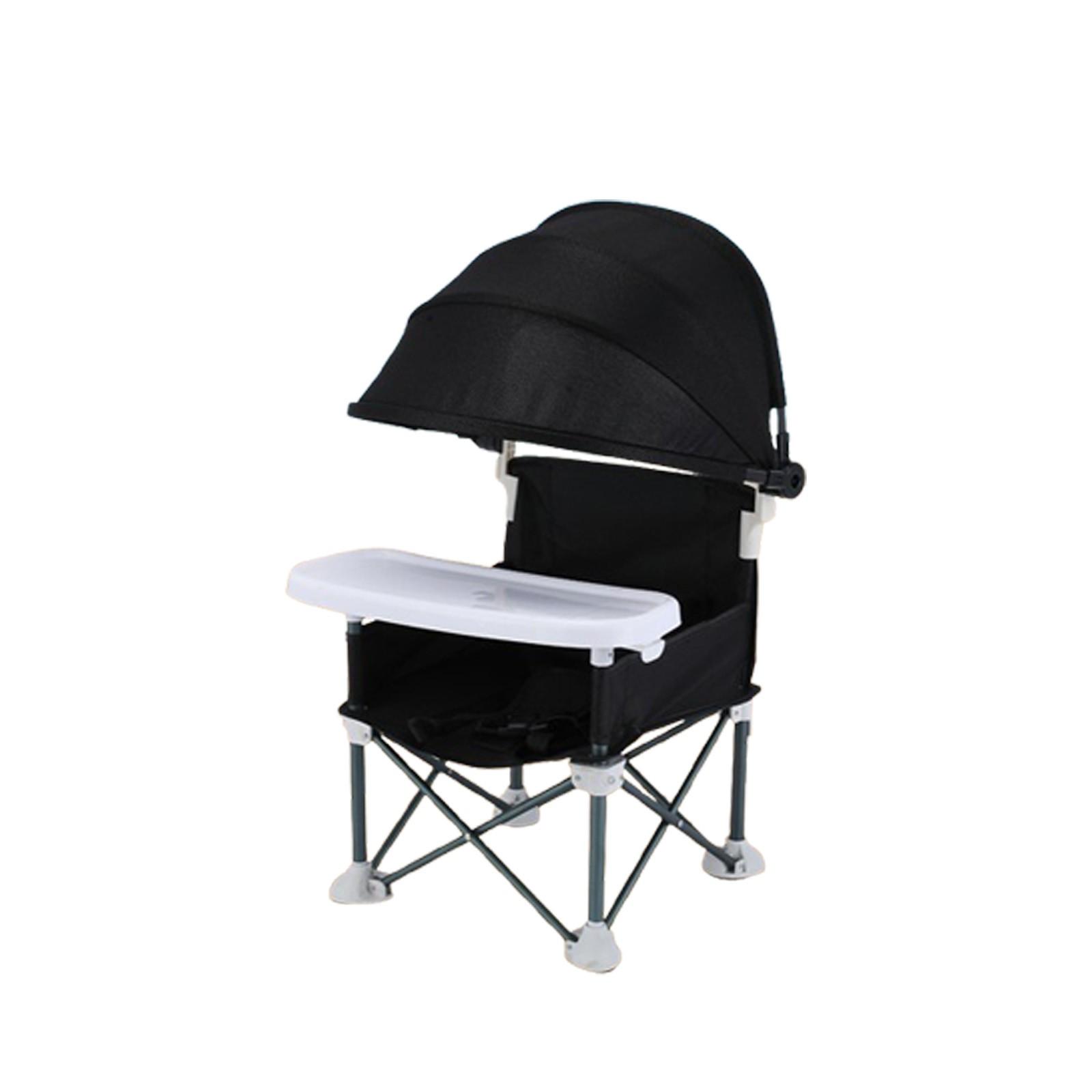 

Портативное детское дорожное сиденье, идеально подходит для кемпинга, пляжа One Size чёрный