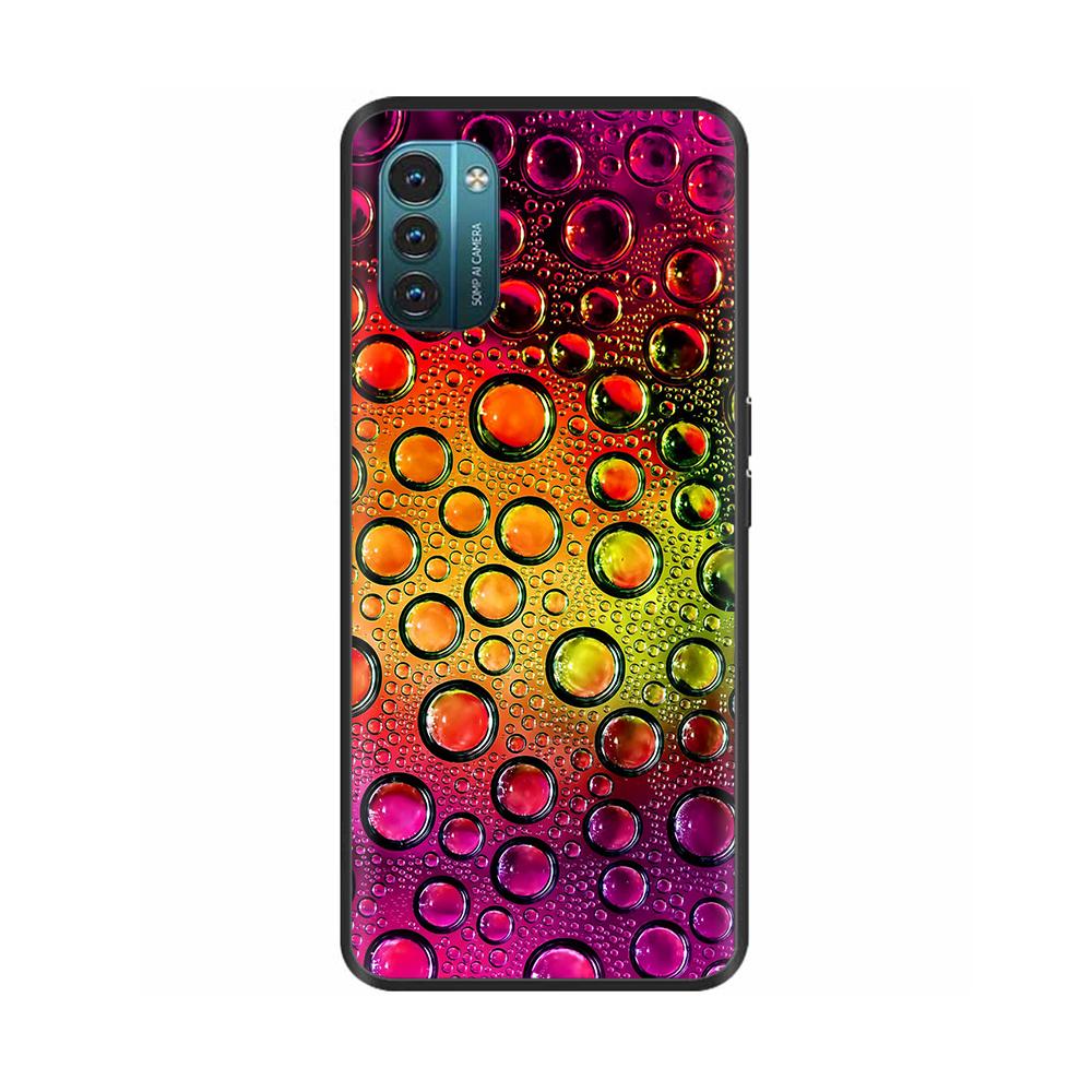 For Nokia G60 5G Case Painted Black TPU Silicone Soft Phone Cover for Nokia G60 Back Cases Bumper Shockproof Shell Cover Carcasa