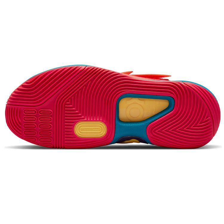 Nike KD 14 EP Ron English 3 Unisex Sneakers Red Siren-Red Yellow-Strike DO6902-600