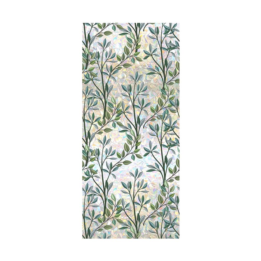 UV-resistant Glass Sticker Glue-free Static Decoration Privacy Window Stained Glass Rainbow Film Self-adhesive Film Decorative