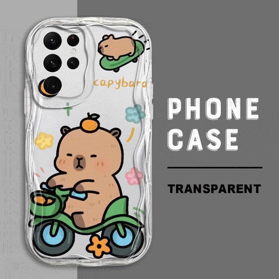 Capybara Phone Case for Samsung for Galaxy S25 S24 S23 Ultra S20 FE S24 S22 S20 Plus S23 S20 Ultra S21 FE Cover