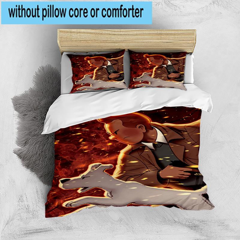 3PCS Adventure In The City 3pcs Bedding,Including 3PCS Duvet Cover And 2pcs Pillowcases Perfect for Christmas,Ideal for Bedroom, Dormitory