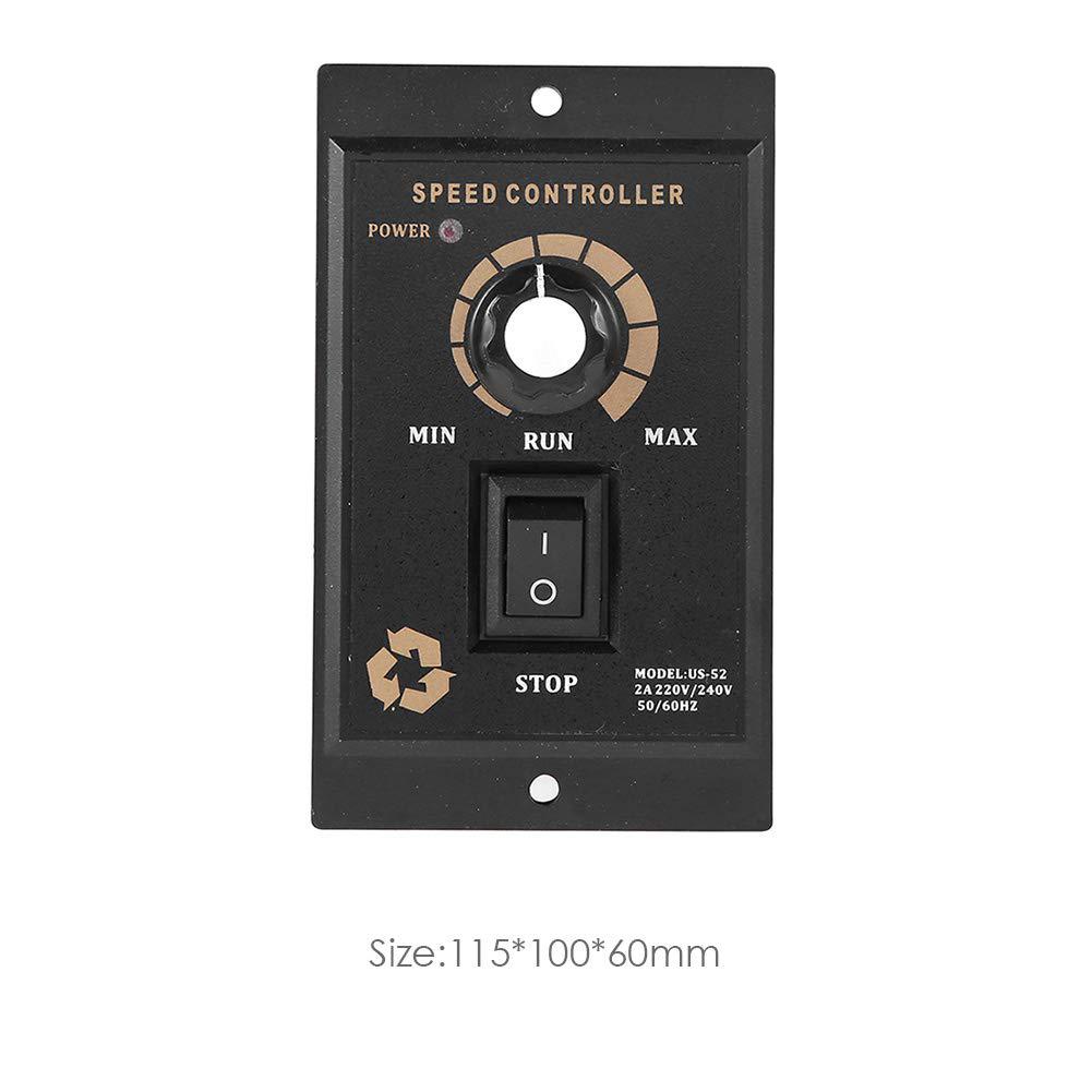 Buy AC 220V Motor Speed Controller 400W Motor Wide Speed Regulator ...