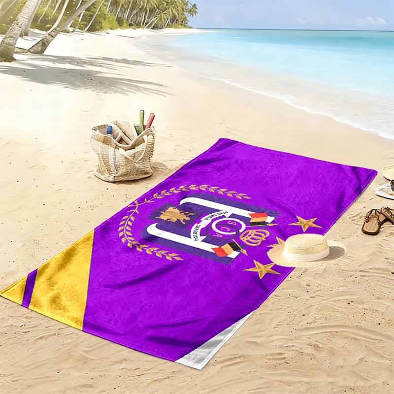RSC Anderlecht Druck Strandtuch, Großes Weiches Schnelltrocknendes Handtuch für Strand Camping Schwimmen