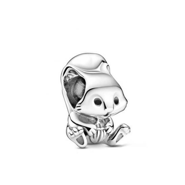 Fit Original Fashion Bracelet 2020 Autumn Collection Charm 925 Sterling Silver Bead Fox Squirrel Alpaca Women DIY Jewelry Gift