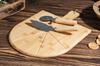 Bamboo Pizza Cutting And Serving Set