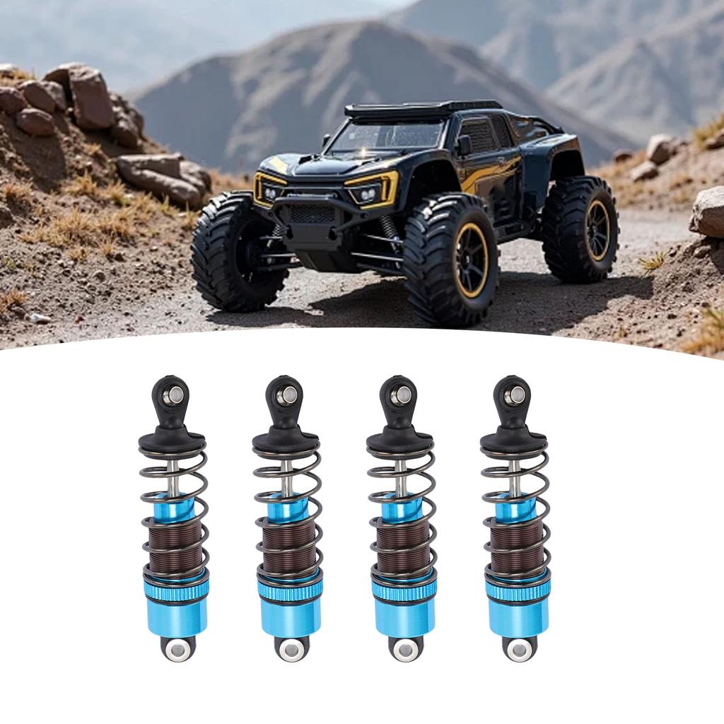 RC Car S Kit 62mm Absorbing Vibration Aluminium Alloy Damper Set for 1Celsius10 RC Crawler Replace Parts