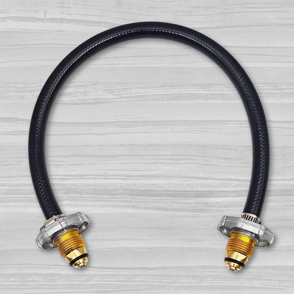 

60cm Mutual Inflation Connector Propane Cylinder Tank Bridge Hose Direct Connection Canister Gas Inflation Adapter CHINA