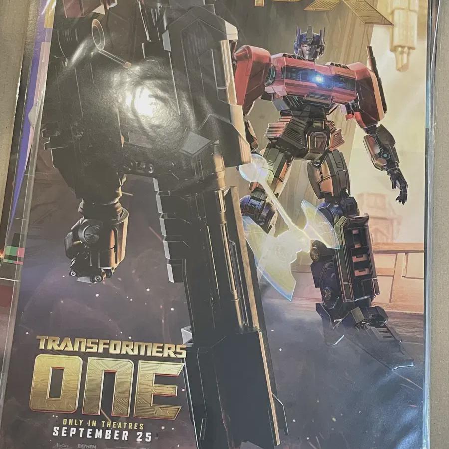 

Transformers One 4dx Poster