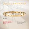 Titanium Germanium Bracelet 16 Beads Pure Germanium Pure Titanium Fashion Bracelet Gift Birthday Present Adjustable Length 99.999% Women's Valentine's