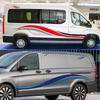 6 Teile/los Auto Aufkleber Grafiken Camper Van Aufkleber Für Peugeot Boxer Citroen Jumper Fiat Ducato Wohnmobil Tuning