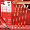 Deli HC676 3-in-1 Exam Pencil: 2B Graphite for Card Marking & Answer Sheets