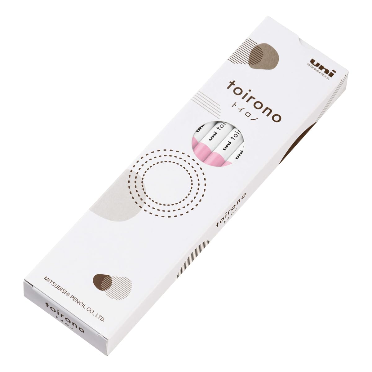 

Mitsubishi Pencil Toirono Colored 1 Light Pencils, Dozen, Pink, TR.1211D