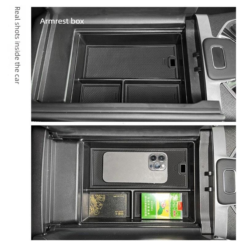 For Jaecoo J8 2024-2025 Center Armrest, Storage Box, Center Console, Storage Tray, Interior, Storage, Organization, Aut H5