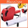 Label Handheld 8 Digits Price Gun Plastic Tag Labeller Machine With 4000pcs Lable For Supermarket Shopping Mall