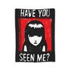 Cartoon E-Emily the Strange Fleece Throw Blanket Cats Blanket for Bed Car Super Warm Quilt,