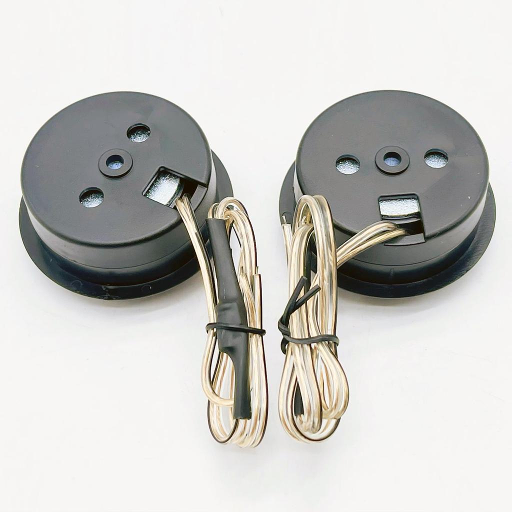 LEXOR Tweeters Tune-Up Tweeters Dome Embedded Bracket Left and Right Set of 2 Stereo Audio