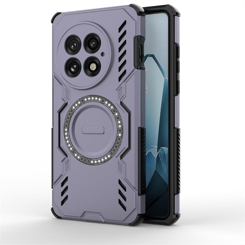 Nárazuvzdorný pancéřový kryt pro OnePlus 13 Magnetická adsorpce Bezdrátové nabíjení Zadní kryt Pouzdro na telefon OnePlus 13 Pro pouzdro OnePlus 13