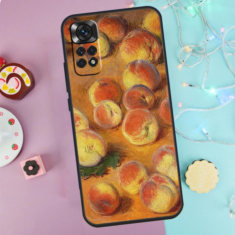 Pink Peaches Aesthetic Case For Xiaomi Redmi Note 14 13 9 10 11 12 Pro 9S 10S 11S 12S Redmi 13C 10C 12C 14C Cover