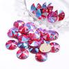 High Quality Rivoli 80+ Colors Rhinestones Crystal AB Sew-on Glass Gems Clothing Flatback Sewing Stones Women Bling Bling Shine