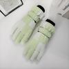 Ski Gloves for Winter Thickened Waterproof Men and Women Plus Velvet Thickened Anti Slip Cold Proof Riding Touch Screen Warm Gloves