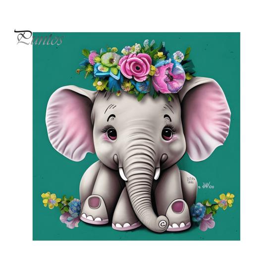 

1 комплект горный хрусталь для рисования легко DIY с липким фоном включает в себя инструменты, аксессуары 5D горный хрусталь набор для рисования животных E