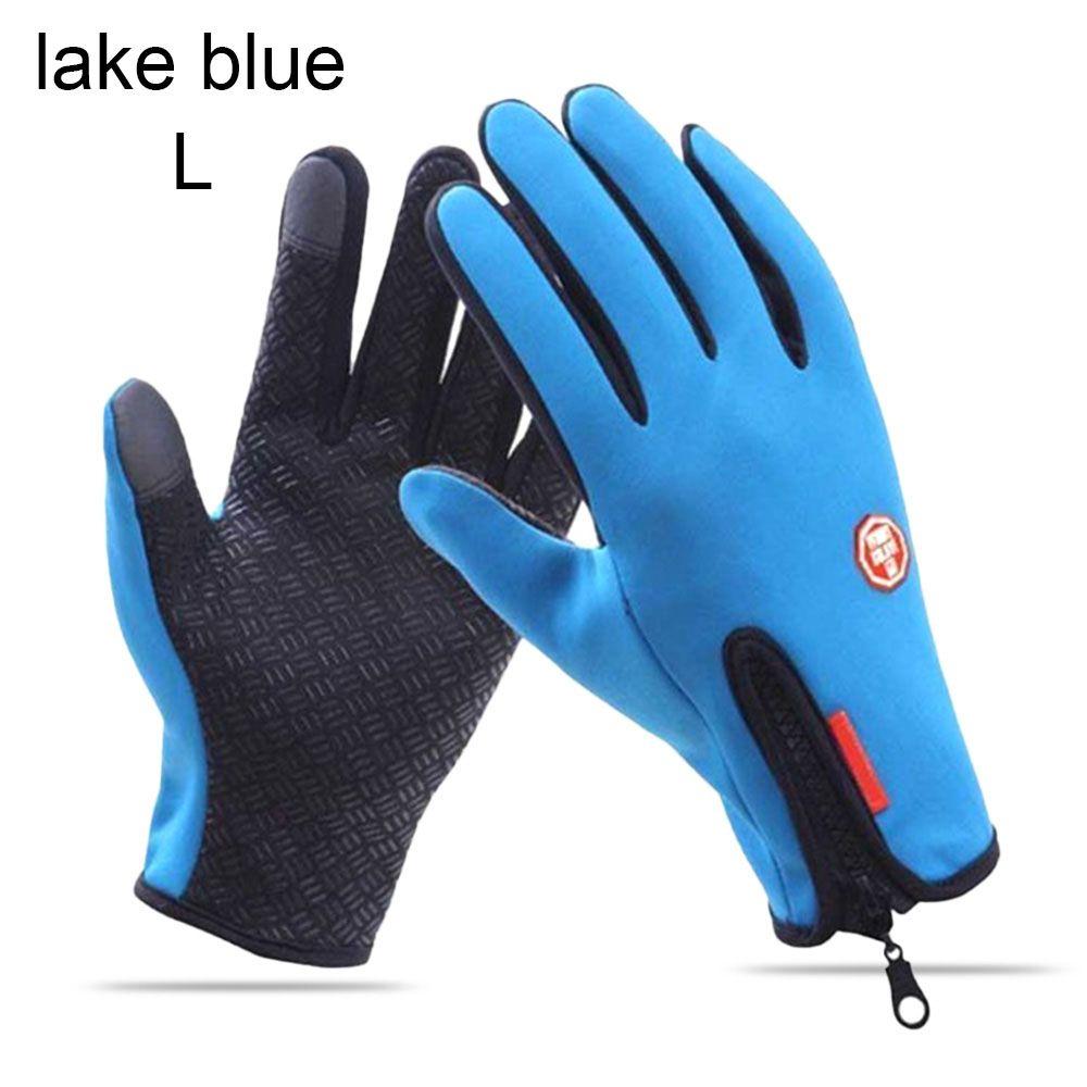 Fashion Skiing Windproof Thermal Warm Gloves Sports Gloves Touch Screen Mitten Anti-slip