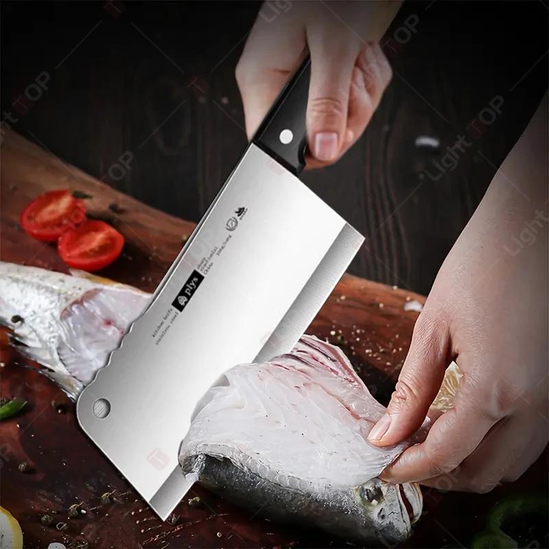 Professional Kitchen Knife Heavy Duty Chef's Knife Chopping Bone Knife Ultra-fast and Sharp Slicing Knife Kitchen Accessorie