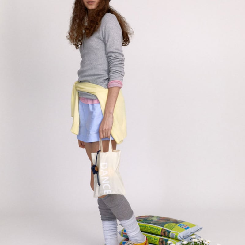 DANCING GRANDMA GRANNY HAT : STRIPE BLUE