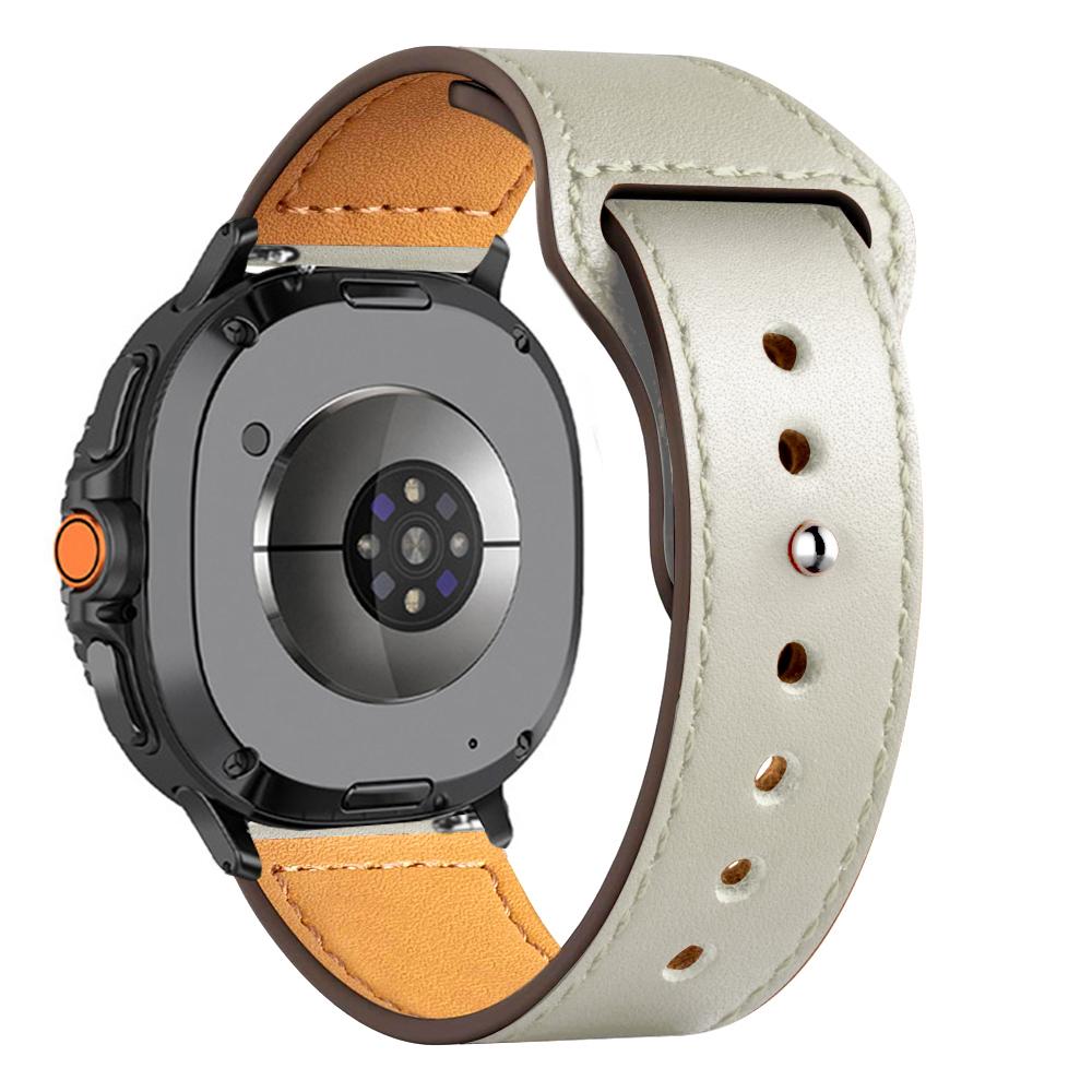 Pro Samsung Galaxy Watch 8 classic Řemínek 46mm 44mm 40mm Ultra 47mm Náhradní pásek Kožený náramek correa Galaxy Watch 8 Řemínek
