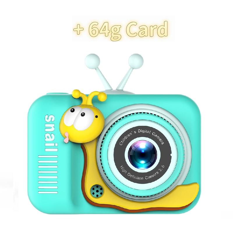 Kinderkamera, Digitalkamera, 20-MP-Kamera, Kinder-Selfie, 4-facher Digitalzoom, 2,0-Zoll-Bildschirm, Doppelobjektiv