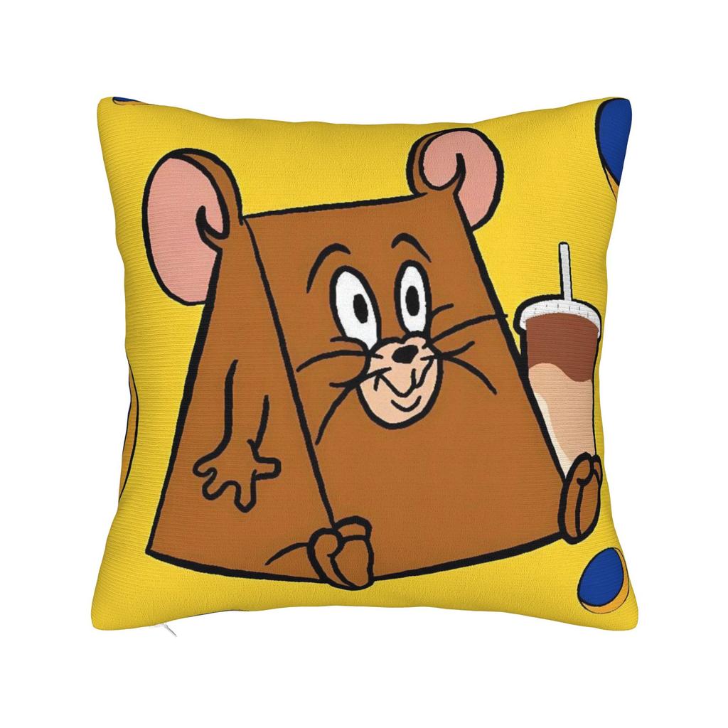 Good Friends Pillow Case Jerrys and Toms Morden Pillow Cover Comfy Pillowcases For Sofa Bedroom Home Decor
