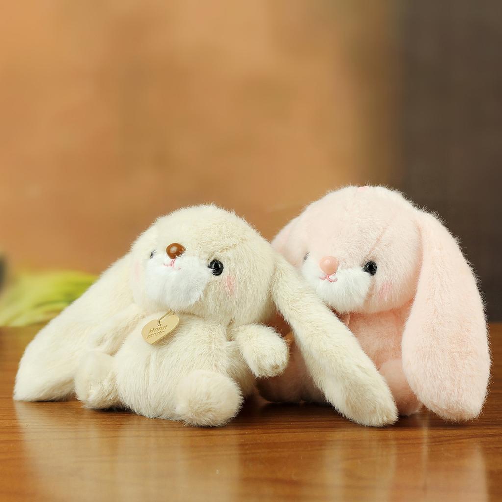 Handmade Plush Stuffed Animal Bunny Soft Toy Cute Cartoon Character Plushie for Kids Toddlers and Collectors Suitable for Home Decoration and Gift