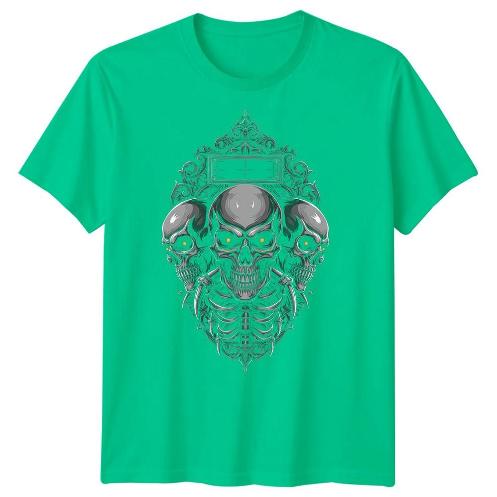 Skulls Dark Art Unisexs TShirt Ornate Graphic Tee