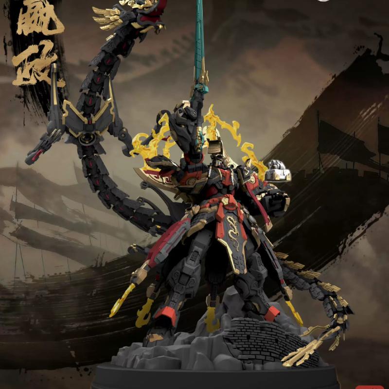 SUNDAYHOBBY Ming Jiang Zhuan 1/100 Ying Zheng CN Original Mecha Buildable Plastic Model Kit Collectible Figure For Hobbyists