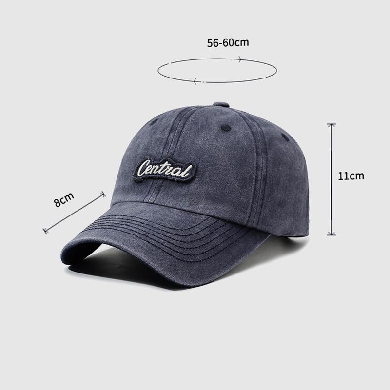 Vintage Cap Men's Embroidered Baseball Cap Sunshade Sunscreen Outdoor Couple Hat