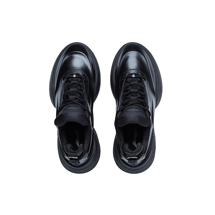 Li Ning CF Tracing Collection Low top Sports Casual Shoes Unisex Black AGLS239-2