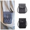 DIY EVA Mobile Phone Bag Hole Shoulder Bag Fashion Crossbody Bag  Men
