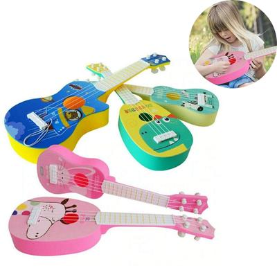 Gitar Mini Erken eğitim müzik oyuncakları 1 Adet Kızlar İçin Enstrüman Müzik Oyuncakları Ukulele