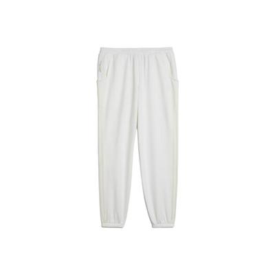 Originals Trefoil Ninja Pants Mid-Waist Fleece Knit Joggers Men Bottoms White GP2322