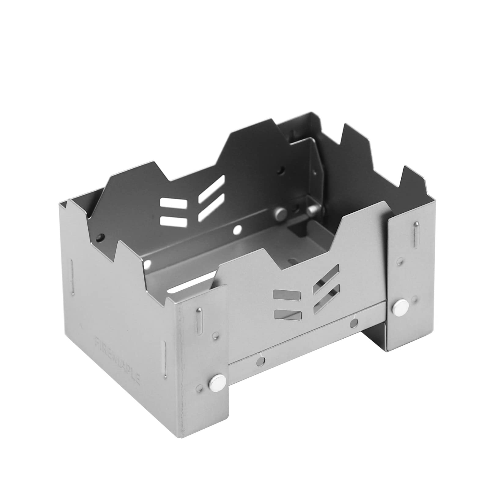 

Fire-Maple Lotus Lightweight Titanium Solid Fuel Pocket Stove, Foldable and Compact for Camping and Hiking