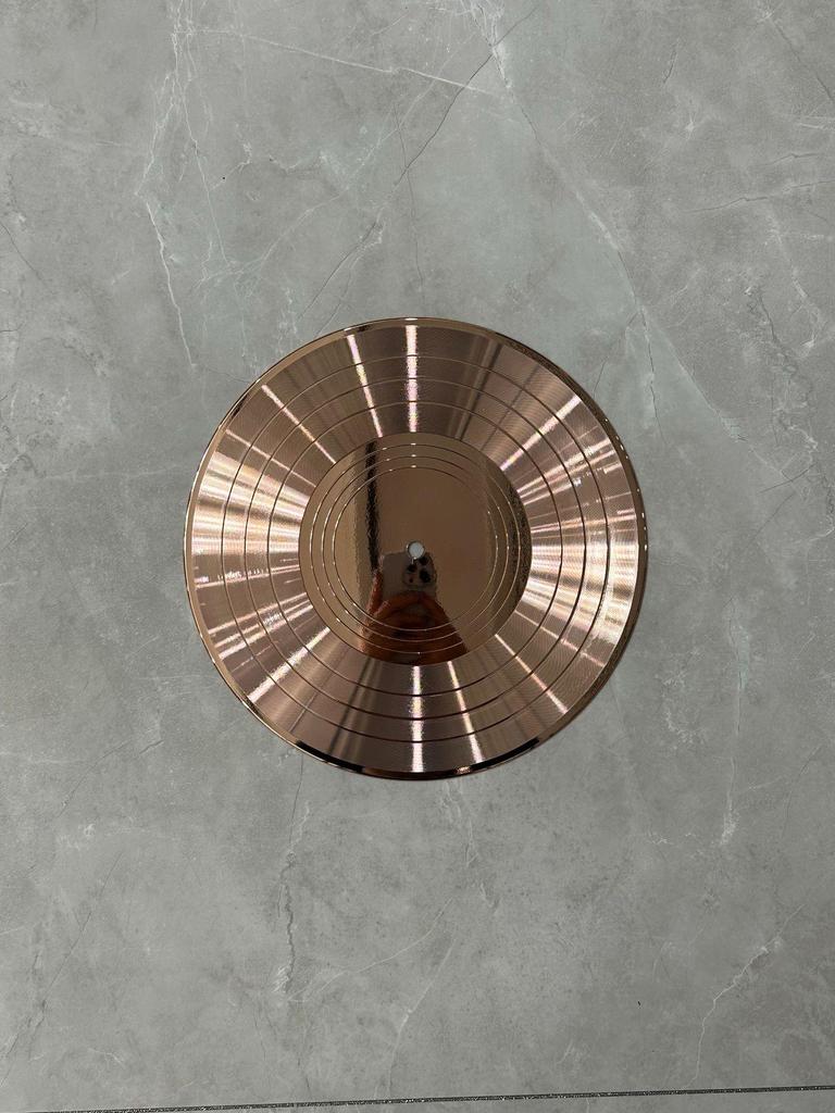 Black Vinyl Imitation Ornament - Electroplated Record Home Décor & Creative Birthday Gift