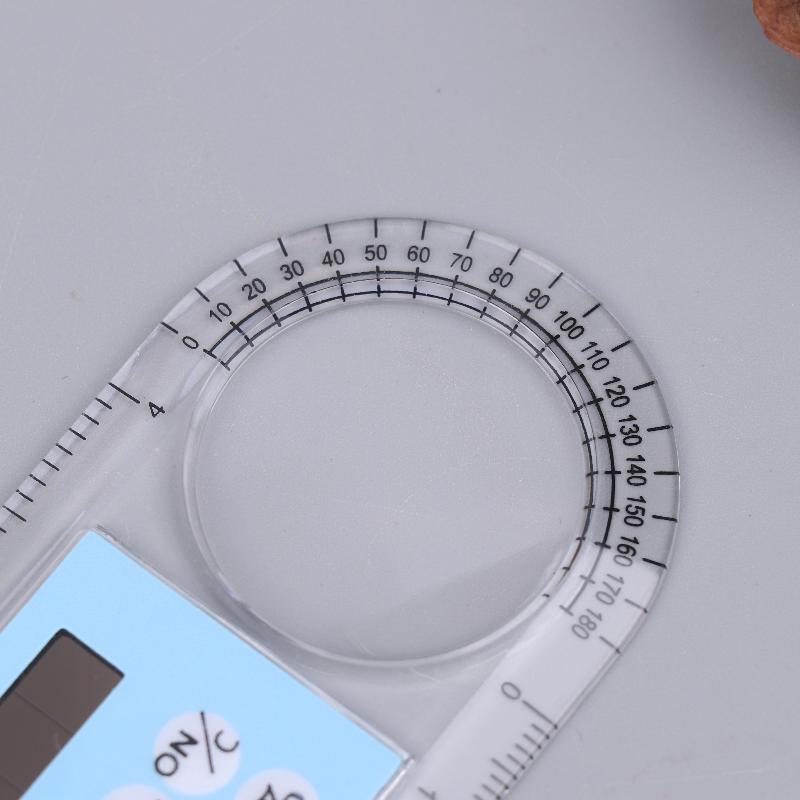 10Cm Ruler Calculator Solar Card Mini Calculation Student Arithmetic Multifunctional Calculator Computer Digital Caliper