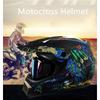 Full-Cover Motorcycle Helmet For Men Women Moto Helmet Scooter Helmet Personality Motorcycle Four Seasons Universal Gifts