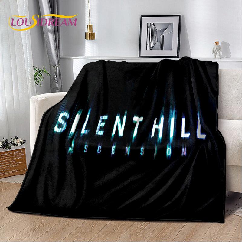 Silent Hill Horror Movie Games Soft Plush Blanket,Flannel Blanket Throw Blanket for Living Room Bedroom Bed Sofa Picnic Cover