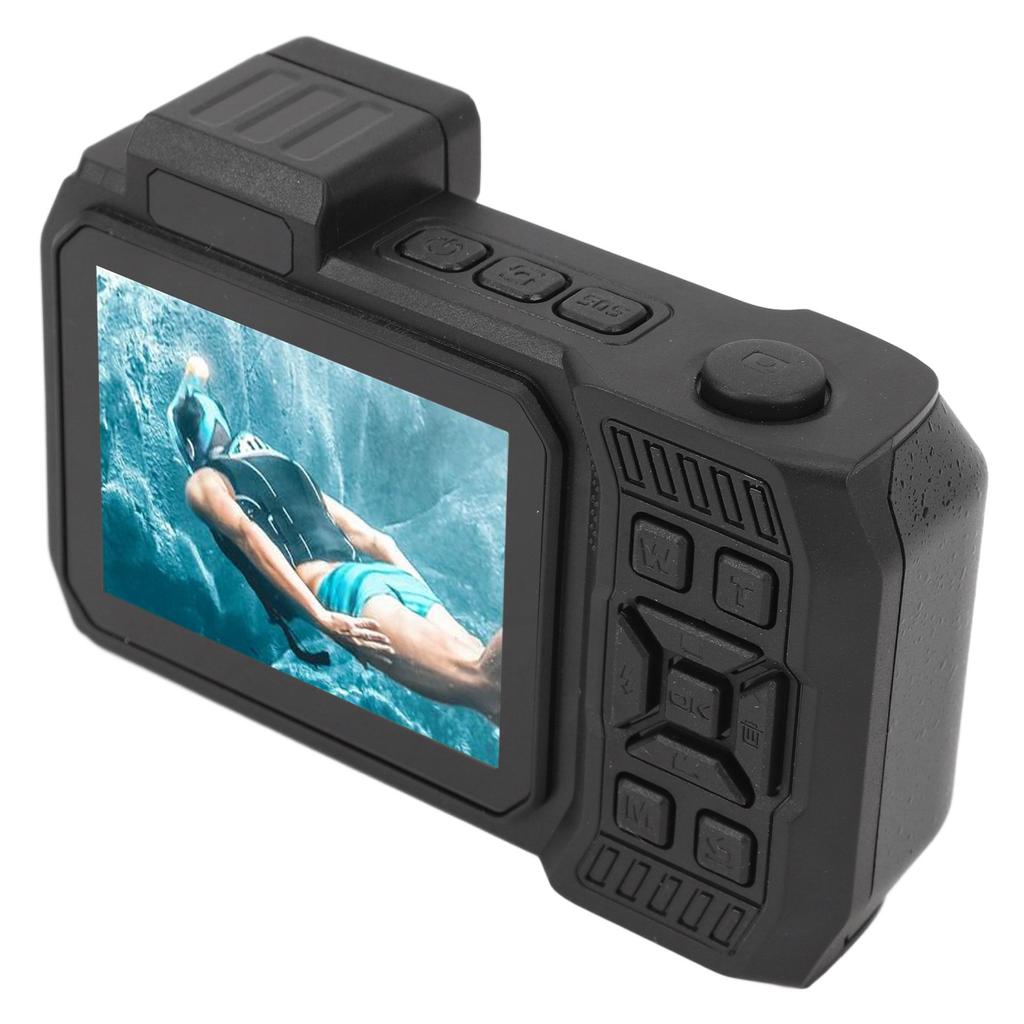 4K 65MP Underwater Camera Autofocus 2.88in 1.44in Dual Screen 2500mAh 33FT Water Proof Camera