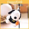 Cute Dog Plush Keychain With Super Soft Short Pile For Backpack Decor And Gift