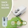 Small Portable Snacks Sealer Manual Sealing Tool for Food Preservations Portable Tool Suitable for Home and Office Use