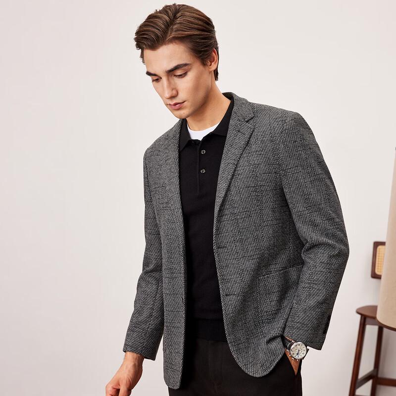 Shanshan Men's Autumn/Winter Wool Blend Suit Jacket