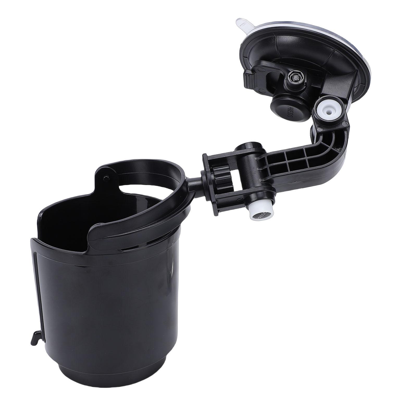Recessed Folding Cup Drink Holder Adjustable Automotive Drink Holder with Suction Cup